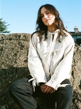 The Maurelle Jacket // JIMI Collection // XS/S // Natural 5.5oz Linen